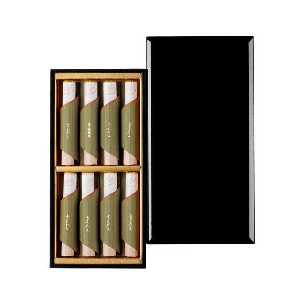 毎日白檀香 塗箱短8入 【日本香堂 】【贈答用】【お線香】【進物用線香】【進物用】【新盆見舞い】【お盆】【喪中見舞】【お悔やみ】【喪中はがきが届いたら】【ギフト...