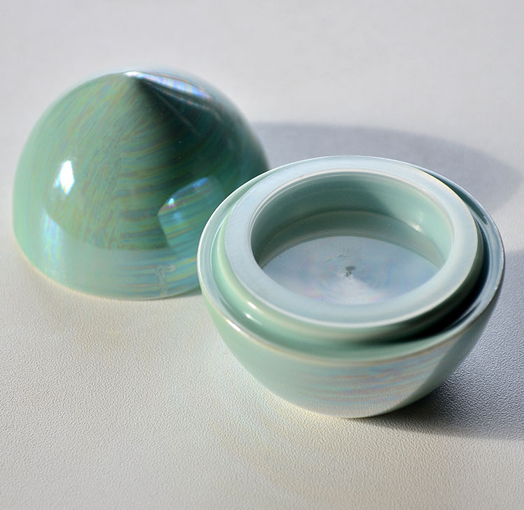 虹珠[若葉]【手元供養】【供養】【ミニ骨壷】【遺品】【骨壷】【遺骨入れ】【ペット供養】【仏壇】【ペット】【黄緑】【虹】【手元供養骨壺】【遺骨】【分骨】【骨壷】【ミニ】【コンパクト】【おしゃれ】【ペットメモリアル】【お彼岸】