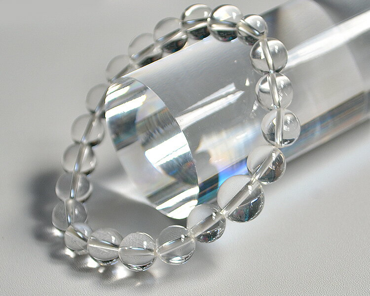 樂天商城 - 【サイズ変更可能】【数珠ブレスット】【ネコポス便対応】腕輪念珠「水晶」10mm18珠【ブレス】【天然石】【パワーストーン】【腕輪ブレスレット】【数珠】【アクセサリー】【お守り】【厄除け】【祈願成就】