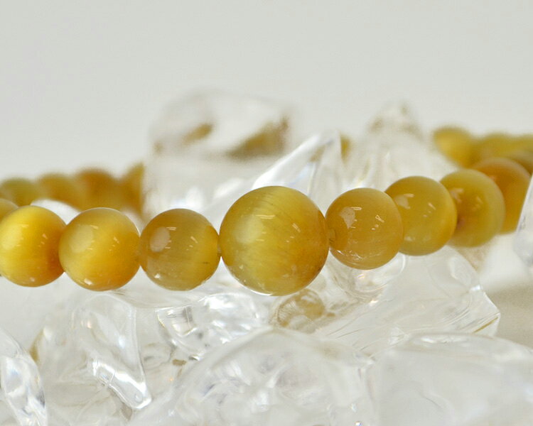 樂天商城 - 【サイズ変更可能】腕輪念珠「抜き虎目」8mm22珠【ネコポス便対応】【数珠ブレスット】【ブレス】【天然石】【パワーストーン】【腕輪ブレスレット】【数珠】【アクセサリー】【お守り】【厄除け】【祈願成就】