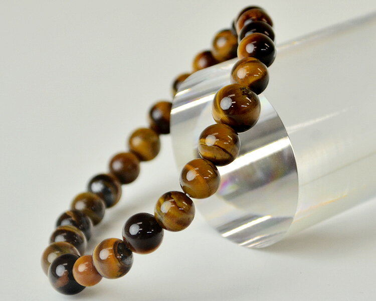 樂天商城 - 【ポイント10倍(〜4/27 9:59)】【サイズ変更可能】腕輪念珠「虎目石」8mm22珠【ネコポス便対応】【数珠ブレスット】【ブレス】【天然石】【パワーストーン】【腕輪ブレスレット】【数珠】【アクセサリー】【お守り】【厄除け】【祈願成就】