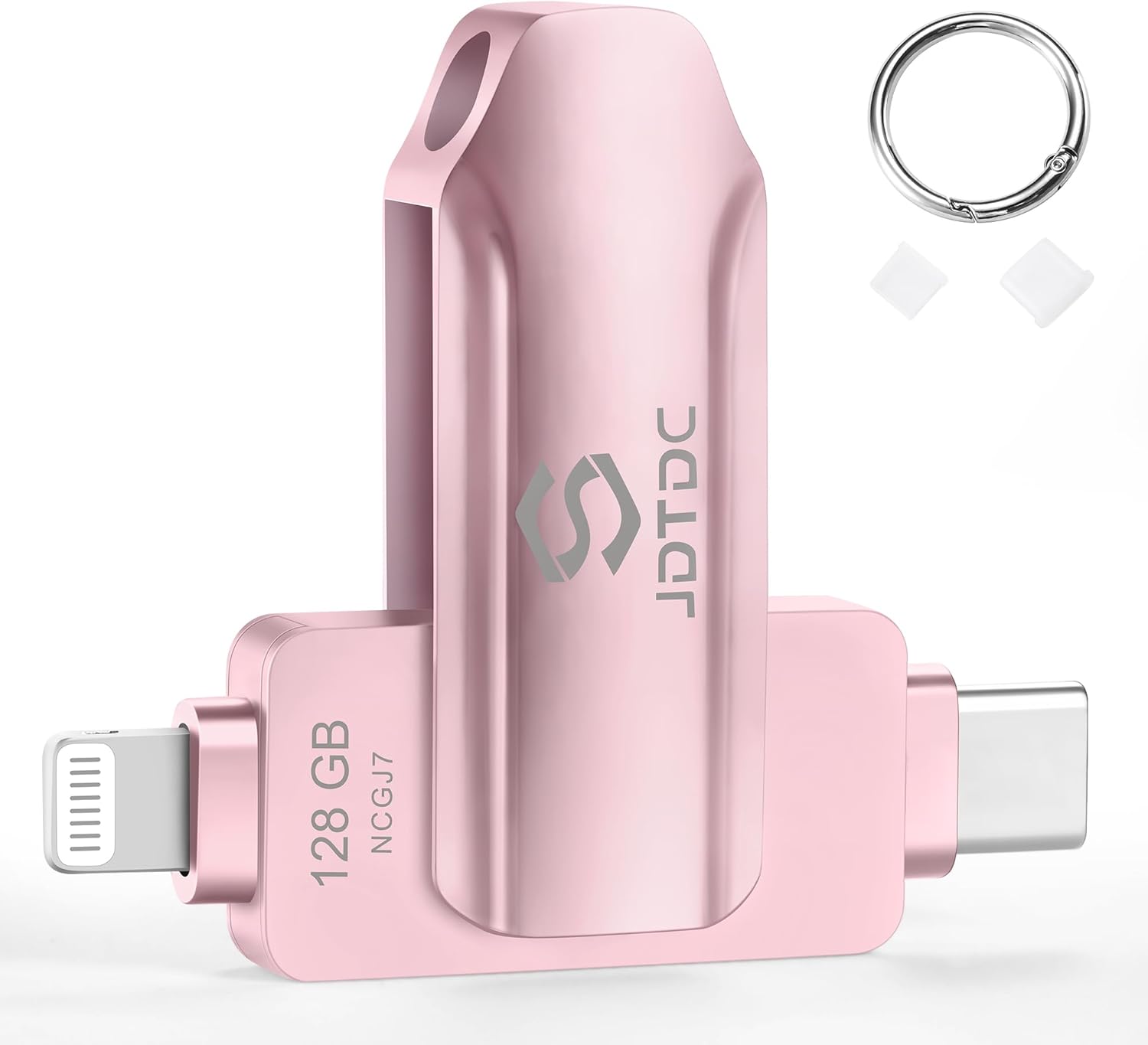 JDTDC Apple MFi 認証iPhone USBメモリ128 GB・256GB・512GBiPhone 外付けメモリー フラッシュドライブ タイプC U...