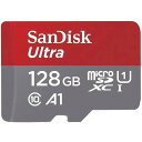 SanDisk (サンディスク) 128GB Ultra microSDXC UHS-I メモリーカード - 最大140MB/秒 C10 U1 フルHD A1 ...