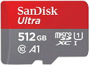 SanDisk ( TfBXN ) 512GB ULTRA microSDXC UHS-I card A_v^t SDSQUAR-512G-GN6MA COpbP[W