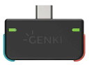 GENKI USB-C オーディオアダプター【ネオン】Nintendo Switch ニンテンドースイッチ