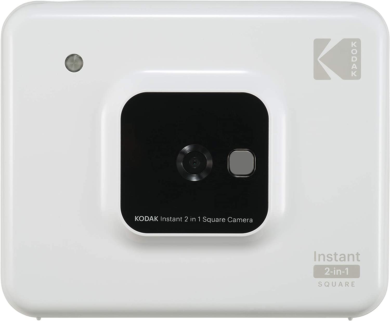KODAK インスタントカメラプリンター C300 ホワイト スクエアフォーマット 1000万画素 Bluetooth接続 C..