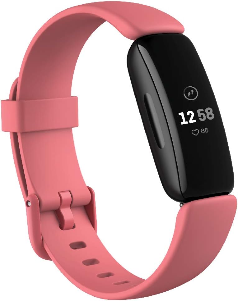 Fitbit Inspire2 フィットネストラッカー Desert Rose デザートローズ L/Sサイズ/心拍計 　日本品