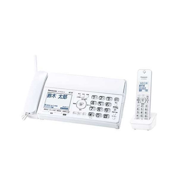 Panasonic デジタルコードレスファックスKX-PD360DL-W