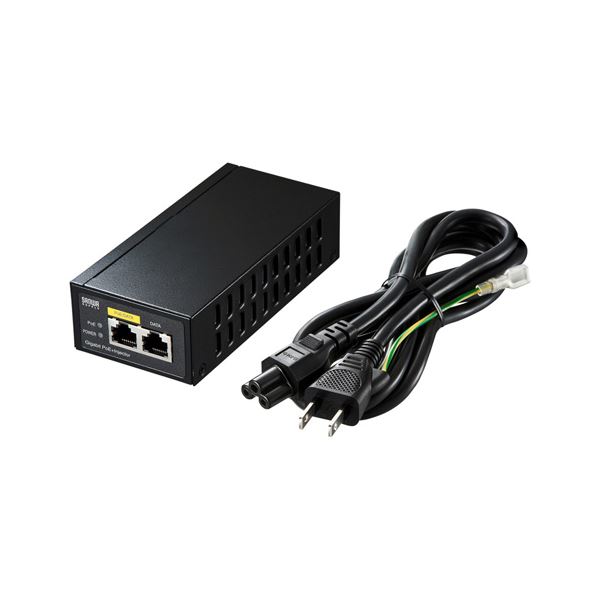 サンワサプライ PoEインジェクター LAN-GIHINJ2