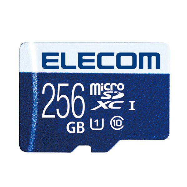 エレコム microSDXCカード256GB MF-MS256GU11R
