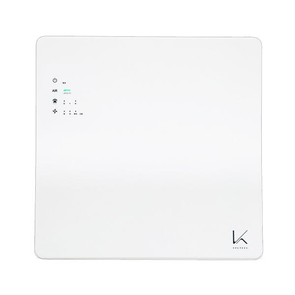 カルテック 光触媒除菌・脱臭機 ターンド・ケイ 壁掛けタイプ ホワイト KL-W01 1台