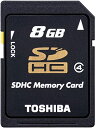 TOSHIBA SDHCカード 8GB Class4 日本製 (国内正規品) SD-L008G4