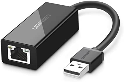 UGREEN LAN アダプター USB To RJ45 100/10Mbps 高速有線 Switch Wii Macbook等に最適 動作確認済み