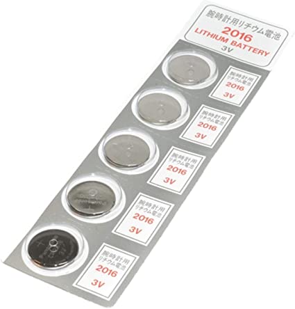 パナソニック CR2016 3V 5個 コイン電池 ブリスター オリジナル パッケージ 灰色