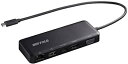 BUFFALO USB Type-C接続 5-in-1 ドッキングステーション LUD-U3-CGD/N PowerDelivery 有線LAN HDMI VGA USB 3.2(Gen 1)対応ポート Macbook/Surface メーカー動作確認(2)