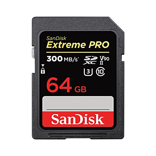 SanDisk 64GB Extreme PRO SDXC UHS-II Memory Card