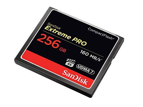 256GB SanDisk/サンディスク コンパクトフラッシュ 160MB/s 1067倍速 UDMA7対応 海外リテール Extreme Pro SDCFXPS-256G-X46