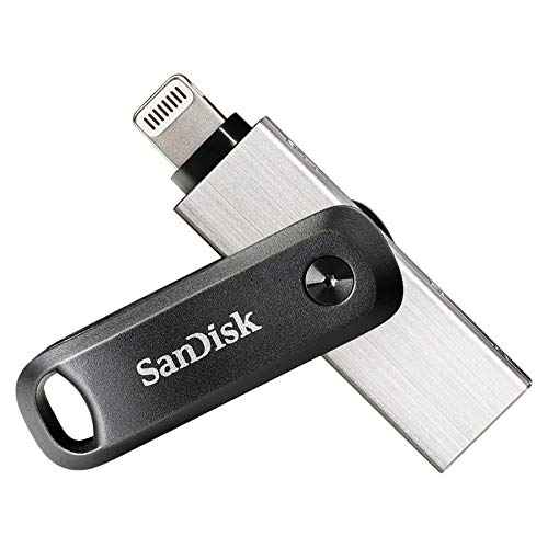 SanDisk サンディスク iXpand Flash Drive Go iPhone iPad/PC用 Lightning + USB-A 回転式 128GB USBメモリSDIX60N-128G 並行輸入品