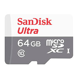 SanDisk Ultra 64GB 100MB/s UHS-I Class 10 microSDXC Card SDSQUNR-064G-GN3MN