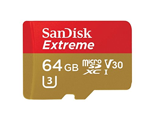 SanDisk(サンディスク) Extreme microSDHCカード Class10 UHS-1対応 R:90MB/s 海外リテール SDSQXVF-064G-GN6MA