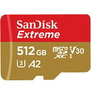 microSDXC 512GB TfBXN Extreme UHS-1 U3 V30 4K Ultra HD A2Ή JNHIWiSDA_vt sAi