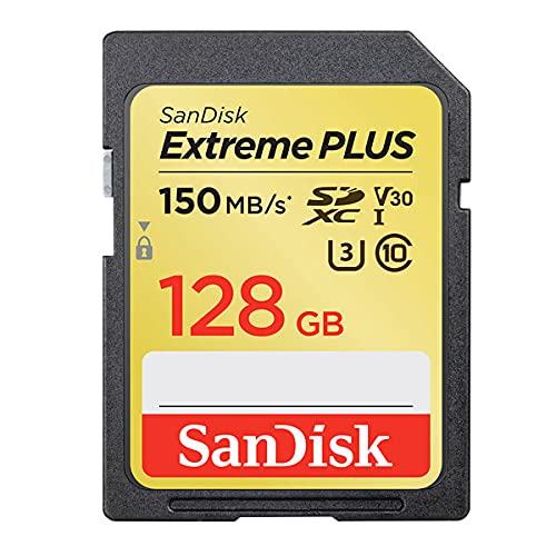  SanDisk SDSDXW5-128G-JNJIP Extreme PLUS SDXC UHS-I 128GB