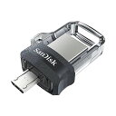 SanDisk ( TfBXN ) 64GB USB[ Ultra Dual Drive M3.0 OTG(AndroidΉ) USB3.0Ή R:150MB/s SDDD3-064G-G46 COpbP[W