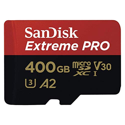 Sandisk Extreme PRO 400GB microSDXCメモリーカード SDSQXCZ-400G-GN6MA 並行輸入品 並行輸入品
