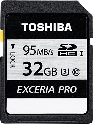 TOSHIBA SDHCカード 32GB Class10 UHS-I U3対応 最大読出速度95MB/s 最大書込速度75MB/s 日本製 国内正規品 SD-KU032G