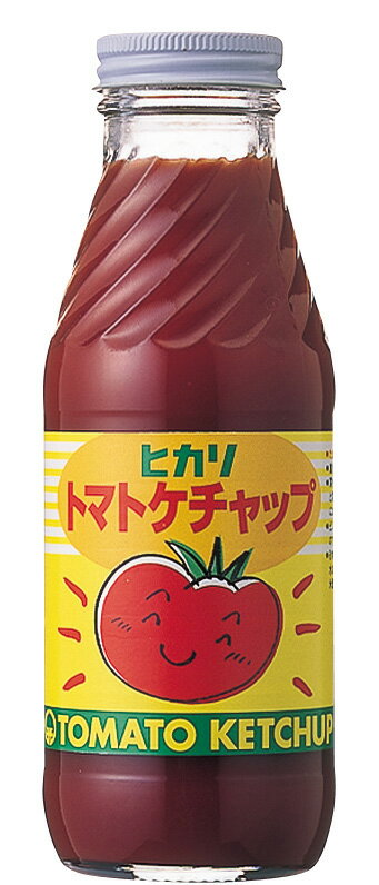 商品情報 海外産の有機トマトと国内産トマト、国内産有機玉ねぎ・にんにくで作った、トマトの風味を堪能できるケチャップです。 ☆アメリカ産有機トマトと国内産特別栽培トマトから作ったトマトケチャップです。 ☆たまねぎ、にんにくは、100％国内産有機です。 ☆砂糖はミネラル豊富な粗糖、水あめは麦芽水あめ、醸造酢はアルコール無添加の純米酢を使用しています。 ☆可溶性固形分（ケチャップの主成分）を一般品より10〜30％多くしていますので、美味しくお召上がりいただけます。 ☆着色料、保存料は一切使用していません。 ☆オムレツ、フライドポテト、ホットドックに。 ☆スパゲッティ、チキンライス、トマトの煮物、炒め物、お好み焼きに。 ☆ソース、マヨネーズなどと合わせて手作りドレッシングに。 ※開栓後は口部を清潔にし、フタをしっかり閉めて冷蔵庫に保存の上なるべくお早めにお使いください。 原材料有機トマト、糖類（砂糖、麦芽水飴）、醸造酢（米酢）、食塩、有機たまねぎ、有機にんにく、香辛料 内容量400g 商品重量640g 賞味期限開封前：730日（2年） 保存方法直射日光を避けて保存してください。 商品サイズ182 mm × 65 mm × 65 mm メーカー名ヒカリ 乳 卵 小麦 そば 落花生 えび かに 大豆 成分表（100gあたり） エネルギー131Kcal たんぱく質1.8g 脂質0.4g 炭水化物30.0g 糖質 食物繊維 ナトリウム1.1g☆注意：送料無料について→一部地域【北海道、沖縄、離島】の方は、加算送料がかかります。ご了承下さい。