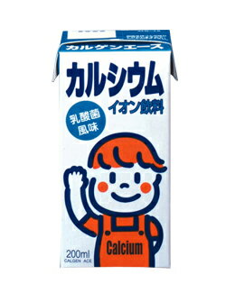 カルゲン製薬 カルゲンエース 200ml（24本入×3ケース）【送料無料(一部地域加算あり）】【あす楽対応】【カルシウムイオン飲料】【ポイ..