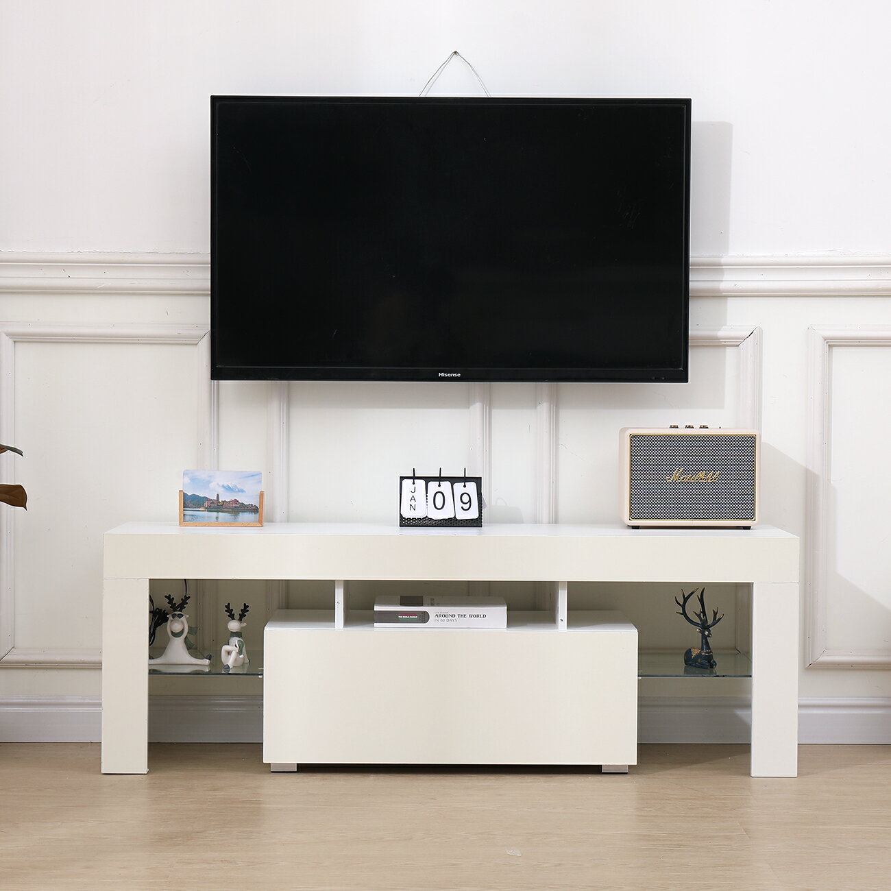 楽天市場】ブラック 鏡面（テレビ台・ローボード｜収納家具 