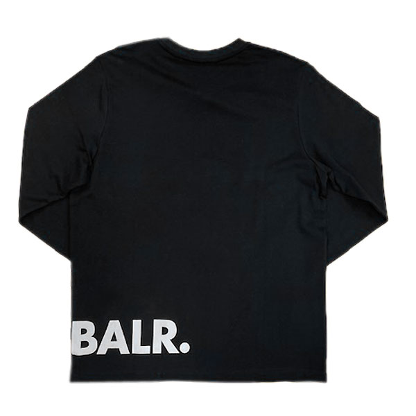 ������10%OFF�����ݥ�ȯ����� �ܡ��顼��BALR.�ˡ�B11111012 BLK�����å��������ܸ��� LOAB STRAIGHT L/S T-SHIRT ĹµT����� 22SS