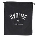 <全品10%OFFクーポン発行中> <ネコポス発送 送料無料> SVOLME(スボルメ) 124332229 010 サッカー バッグ シューズケース FBロゴエンブレムシューズ袋 24FW