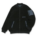 <全品10%OFFクーポン発行中> ARCH(アーチ) T724108 BLK バスケットボール boa fleece bomber jacket 24FW