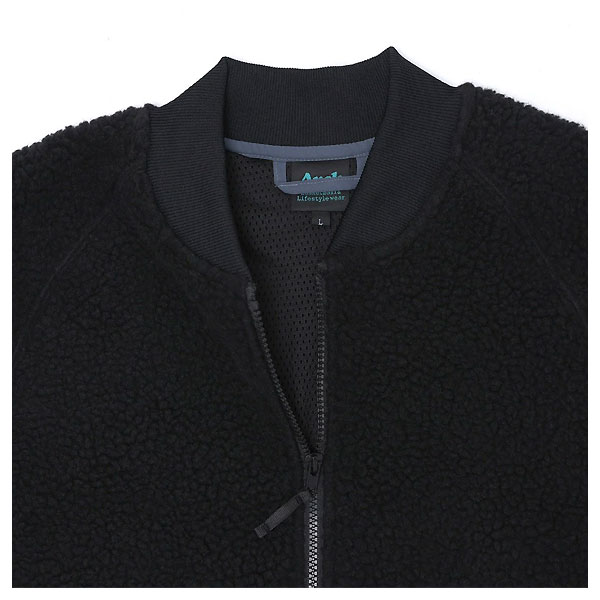 ������10%OFF�����ݥ�ȯ����� ARCH�ʥ������ˡ�T724108 BLK���Х����åȥܡ��롡boa fleece bomber jacket 24FW