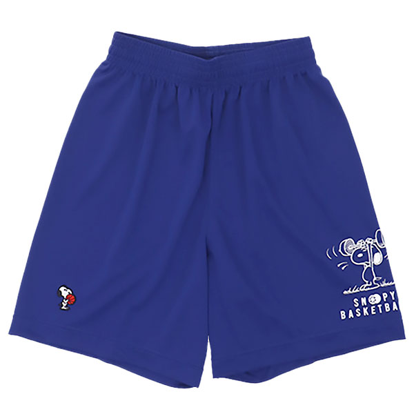 <全品10%OFFクーポン発行中> <ネコポス発送 送料無料> BALL LINE(ボールライン) PNUP862206 RYL バスケットボール プラクティスパンツ PEANUTS バギーパンツ 24FW