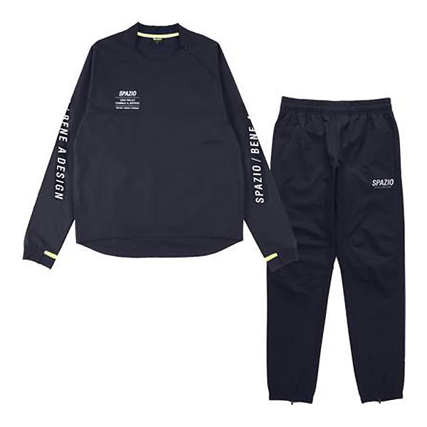 <全品10%OFFクーポン発行中> SPAZIO(スパッツィオ) GE0837 21 サッカー フットサル ジュニア ピステジャージ 上下セット 22FW