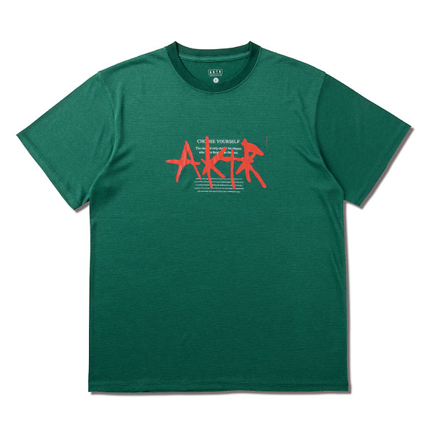 ＜全品10%OFFクーポン発行中＞ AKTR（アクター）　223002005 GR バスケットボール Tシャツ　AEROSTEAM LOGO SPORTS TEE 23FW