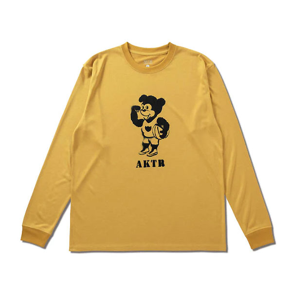 ＜全品10%OFFクーポン発行中＞ AKTR（アクター）　223017005 YL バスケットボール Tシャツ　STENCIL NICK L/S SPORTS TEE 23FW