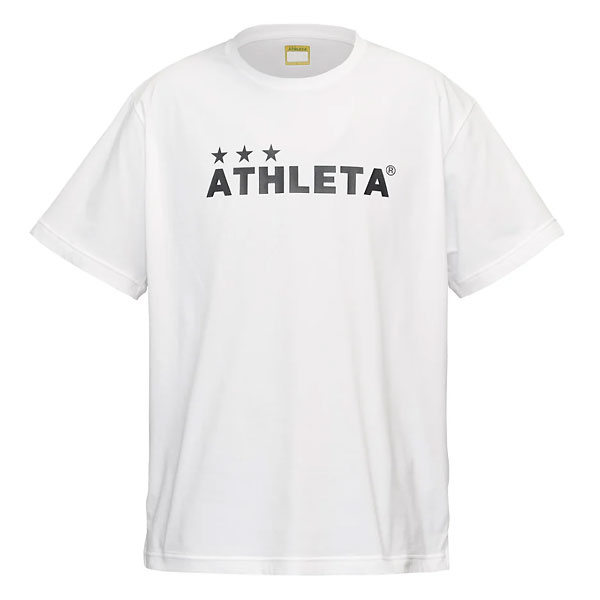 Rakuten - ＜全品10%OFFクーポン発行中＞ ＜ネコポス発送 送料無料＞ アスレタ（ATHLETA）　03398 WHT　サッカー　フットサル　プラクティスシャツ ドライフェザー プラTシャツ 25SS