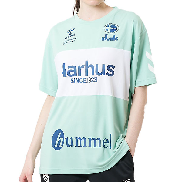 Rakuten - ＜全品10%OFFクーポン発行中＞ ＜ネコポス発送 送料無料＞ ヒュンメル（hummel）　HAP1213 501　サッカー　ロゴプリント S/S プラクティスシャツ　25SS