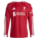 <全品10%OFFクーポン発行中> <ネコポス発送 送料無料> adidas(アディダス) JYF22 JV6423 サッカー レプリカシャツ リバプールFC 25/26 ホームジャージー 25Q3