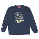 <ネコポス発送 送料無料> BALL LINE(ボールライン) PNU67260229 NVMIC バスケットボール Tシャツ PEANUTS ロングスリーブシャツ 25FW