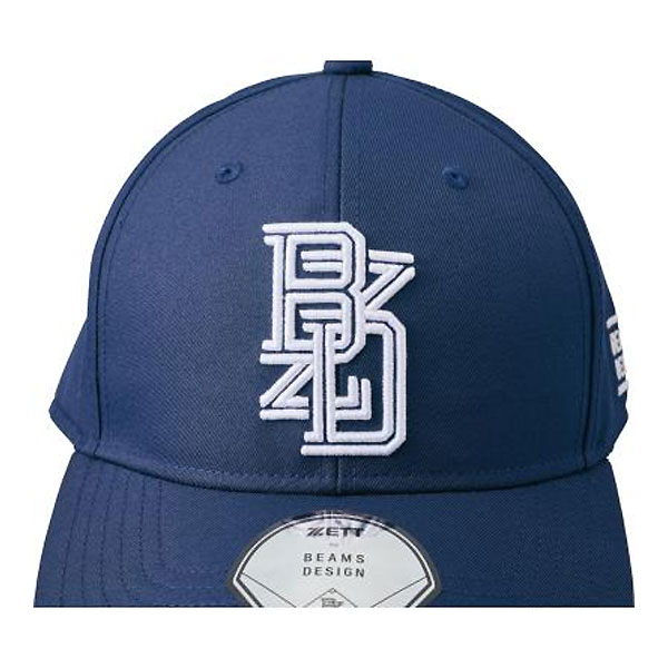 ＜全品10%OFFクーポン発行中＞ ZETT（ゼット）　BH79505 2911　野球 ソフトボール ZETT BEAMS DESIGN ゼット ビームス デザイン ラウンドバイザー キャップ 25FW 3