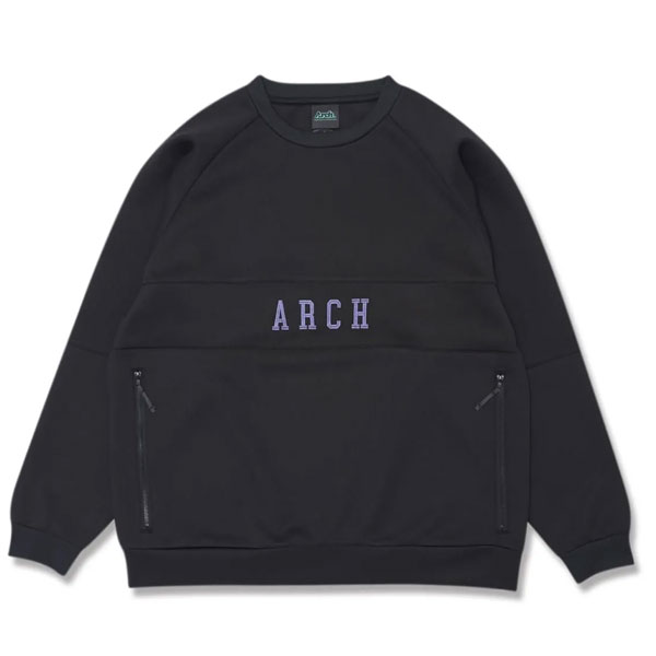 ＜全品10%OFFクーポン発行中＞ ARCH（アーチ）　T725104 BLK　バスケットボール　スウェットシャツ　co..