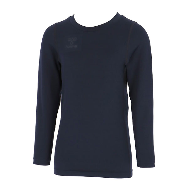 ＜全品10%OFFクーポン発行中＞ ＜ネコポス発送 送料無料＞ ヒュンメル（hummel）　HAP5164C 71　サッカー　インナーシャツ　あったか 丸首 長袖インナー 25FW