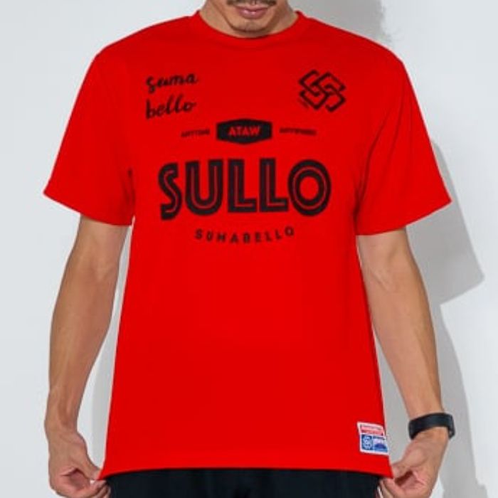 Rakuten - ＜全品10%OFFクーポン発行中＞ ＜ネコポス発送 送料無料＞ スージョ（SULLO）　1730101001 RED サッカー　フットサル　Tシャツ INTRO STANDARD TEE 25FW