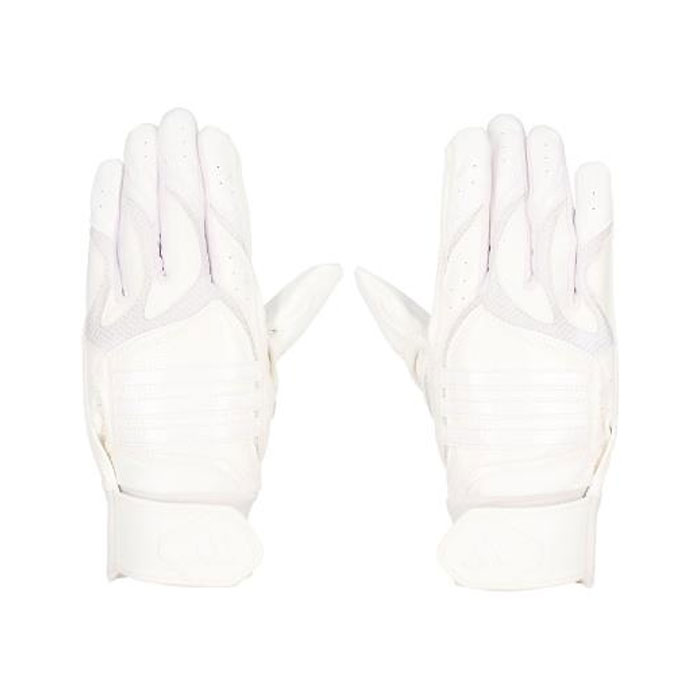 Rakuten - ＜全品10%OFFクーポン発行中＞ ＜ネコポス発送 送料無料＞ adidas（アディダス）　LBG405 1100　野球　ジュニア バッティング手袋 バッティンググラブ BASIC 両手用 26Q1