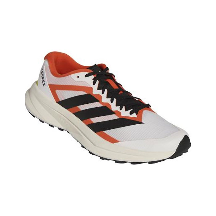 メーカー adidas（アディダス） カテゴリー 陸上・ランニング 分類 シューズ 商品名 adidas（アディダス）　KK1872 トレイルランニング シューズ Terrex Agravic テレックス アグラヴィック LT 26Q1 品番 ADJ-KK1872 カラー・仕様・サイズ カラー：KK1872（フットウェアホワイト×コアブラック×インパクトオレンジ） 素材アッパー：合成繊維アウトソール：ゴム底 対象：メンズ・ユニセックス 生産国：中国製 商品説明 CONTINENTALラバーやLIGHTSTRIKE 3.0などのアグラヴィックのテクノロジーが搭載されたシューズ。軽さがスピードにつながるという考えのもと、次世代のスピードの実現に向けて超軽量のアディダスのLIGHTSTRIKEクッショニングを搭載したシューズ。 　 　 　 　 　 　 　 　 ※この商品のカラーは、 KK1872（フットウェアホワイト×コアブラック×インパクトオレンジ） となります。